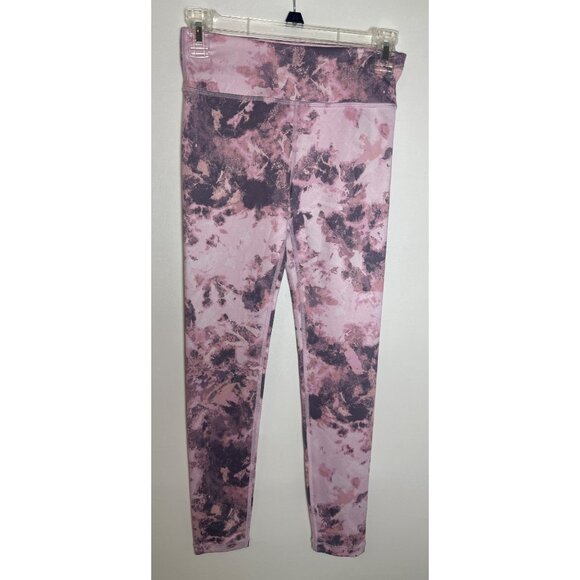 Athleta Girl High Rise Printed Chit Chat Tights Leggings, Large/12 - Picture 1 of 5